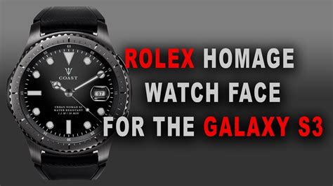 rolex connected watch faces for gear s3|samsung gear s3 custom Rolex.